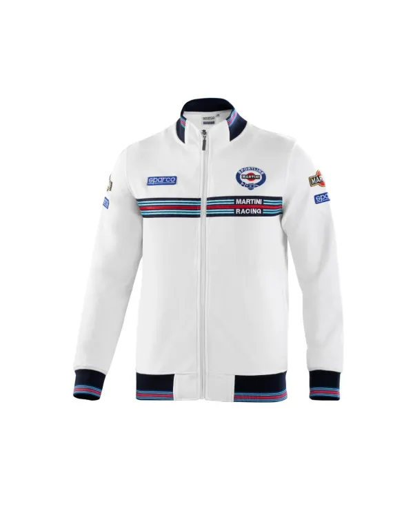 Felpa full zip da lavoro Sparco Martini Racing