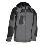 Giacca con Cappuccio da Lavoro Softshell Stretch Elasticizzata Cofra Sweden Giacca con Cappuccio da Lavoro Softshell Stretch Elasticizzata Cofra Sweden