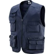 Gilet da lavoro Estivo Multitasche TOBRUK  Nw Neri