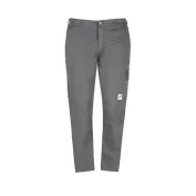 Pantalone Economici Grigio Multitasche Cotone 100% Massaua Imbottiti Felpati Invernale