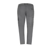 Pantalone Economici Grigio Multitasche Cotone 100% Massaua Imbottiti Felpati Invernale