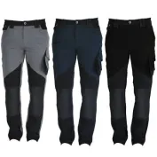 Pantaloni da lavoro Stretch Elasticizzati Multitasche Slim Fit