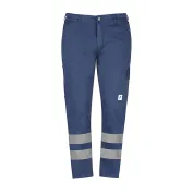 Pantalone da Lavoro Alta Visibilità 100% Cotone Multitasche Fustagno 179BNR