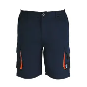 Bermuda da Lavoro Multitasche Stretch Fluo