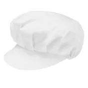 2 Pezzi - Cappello da Lavoro Cuoco 100% Cotone Giblor's Lady 401