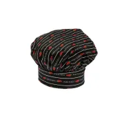Cappello da Lavoro Cuoco 100% Cotone Giblor's Toque 10M416 Cappello da Lavoro Cuoco 100% Cotone Giblor's Toque 10M416