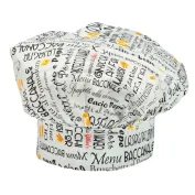 Cappello da Lavoro Cuoco 100% Cotone Giblor's Toque 14P05I483 Cappello da Lavoro Cuoco 100% Cotone Giblor's Toque 14P05I483