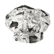 Cappello da Lavoro Cuoco 100% Cotone Giblor's Toque 16P05I483 Cappello da Lavoro Cuoco 100% Cotone Giblor's Toque 16P05I483