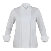 Giacca coreana da Lavoro Cuoco 100% Cotone Giblor's Agata Lady 23P08G342