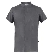 Giacca coreana manica corta da Lavoro Cuoco Giblor's Filippo 20P02K203 Giacca coreana manica corta da Lavoro Cuoco Giblor's Filippo 20P02K203