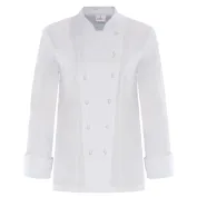 Giacca coreana manica lunga da Lavoro 100% Cotone Cuoco Giblor's Diana Lady 19P08G105