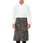 Grembiule corto da Lavoro Unisex 100% Cotone Giblor&#039;s Zagabria 14P08H480