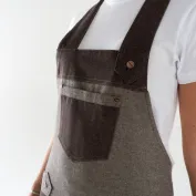 Grembiule da Lavoro 100% Cotone Multitasche Giblor's Luna Lady 22P01H069