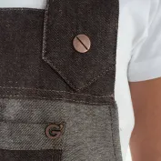 Grembiule da Lavoro 100% Cotone Multitasche Giblor's Luna Lady 22P01H069