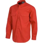 Camicia da lavoro sportiva in cotone manica lunga - Workteam