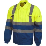 Giacca ad Alta visibilità in Cotone e Poliestere - Workteam C3311
