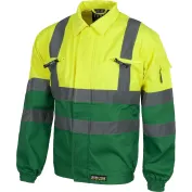 Giacca ad Alta visibilità in Cotone e Poliestere - Workteam C3311