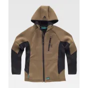 Giacca da Lavoro con Cappuccio Zip WF2605 - Workteam