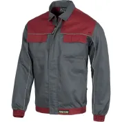 Giacca da lavoro estiva multitasche con cerniera in nylon nascosta - Workteam