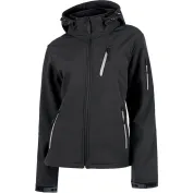 Giacca Workshell multitasche da donna con cappuccio - Workteam