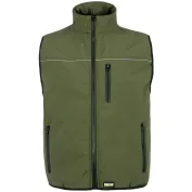 Gilet Workshell invernale multitasche con dettagli riflettenti - Workteam