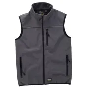 Gilet Workshell invernale multitasche con dettagli riflettenti - Workteam