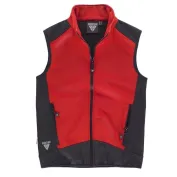 Gilet Workshell sportivo a collo alto e cerniera in nylon - Workteam