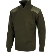 Maglione sportivo collo alto chiusura mezza zip - Workteam