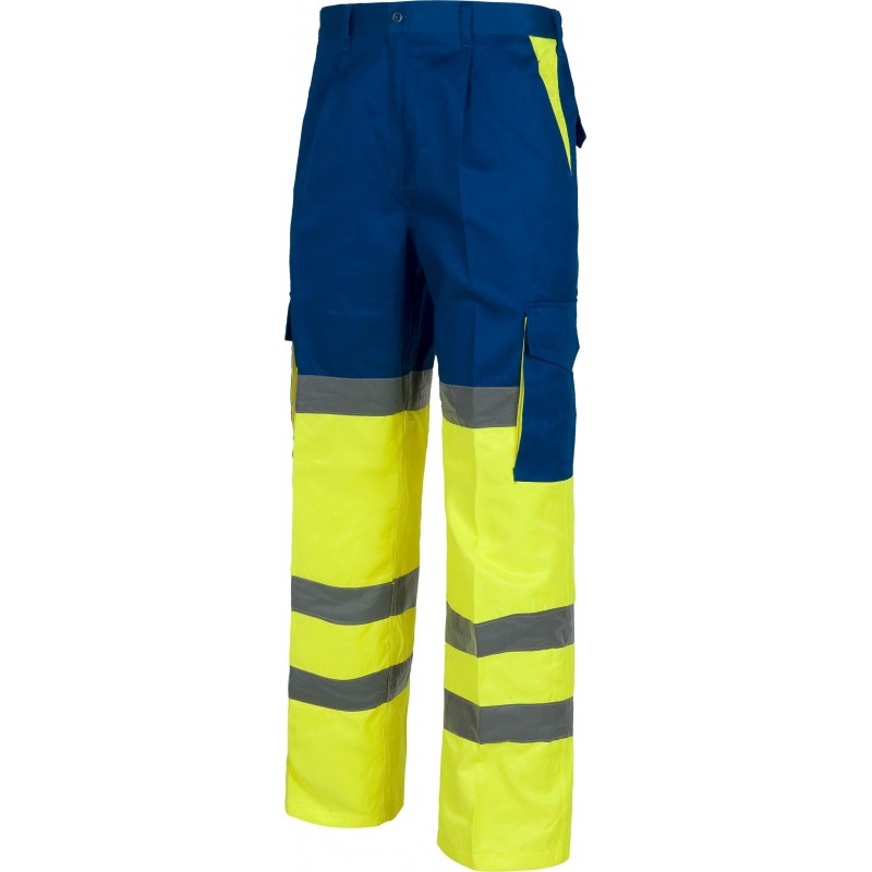 Pantaloni Alta visibilità rinforzati e resistenti - Workteam C3314
