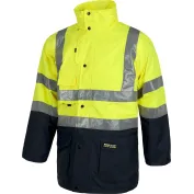 Parka Giubbotto ad alta visibilità 5 Capi in 1 - C3735 Workteam