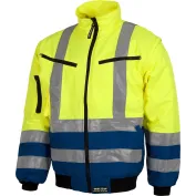 Pilot Giubbotto alta visibilità Imbottito con maniche staccabili - C3740