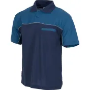 Polo combinata in tessuto piquè a manica corta - Workteam