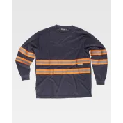 T-shirt da Lavoro Manica Lunga con Bande C3937 - Workteam T-shirt da Lavoro Manica Lunga con Bande C3937 - Workteam