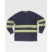 T-shirt da Lavoro Manica Lunga con Bande C3937 - Workteam T-shirt da Lavoro Manica Lunga con Bande C3937 - Workteam