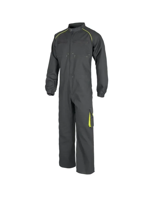 Tuta Da Lavoro Grigio Tuta Da Lavoro, Da Uomo Con Cerniere In