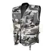 Fuori tutto - Gilet Mimetico ISSA LINE Multitasche 04019 Estivo 100% Cotone  Taglia M Fuori tutto - Gilet Mimetico ISSA LINE Multitasche 04019 Estivo 100% Cotone  Taglia M