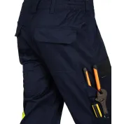 Pantaloni da lavoro Stretch LF Elasticizzati Multitasche Slim Fit