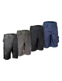 Fuori tutto - Bermuda da Lavoro Stretch Elasticizzati Multitasche Cofra Corrientes V489-0-02 Taglia 52 colore navy royal