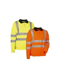 Fuori tutto - Polo da Lavoro Alta Visibilità Cofra New Highway V111-2-00 Taglia S colore giallo