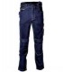 Fuori tutto - Jeans da Lavoro Stretch Elasticizzati Multitasche Cofra Tough V225-0-00 taglia 52 colore blu