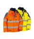 Fuori tutto - Giacca da Lavoro Alta Visibilità Cofra Rescue V017-0-00 taglia 48 colore arancione