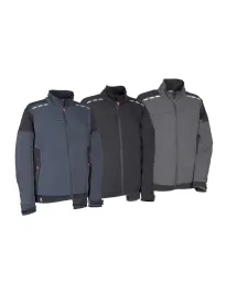 Fuori tutto - Giacca da Lavoro Multitasche Stretch Cofra Javre V590-0-02  taglia 50 colore Blu nero