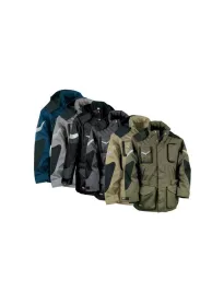 Fuori tutto - Parka da Lavoro Multitasche Cofra Icestorm V006-0-00  Taglia 52 colore antracite nero