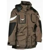 Fuori tutto - Parka da Lavoro Multitasche Cofra Icestorm V006-0-00  Taglia 52 colore antracite nero