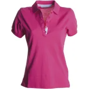 Fuori Tutto - Polo Manica Corta 100% Cotone Glamour - Payper AY 7413 - Taglia XL Rosa