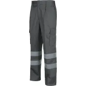 Fuori tutto - Pantalone da lavoro ad Alta visibilità - B1407 workteam  Taglia 46 colore blu