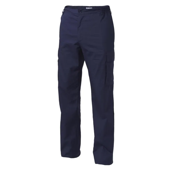 Fuori tutto - Pantaloni da Lavoro Multitasche Derby Siggi 100% Cotone Taglia XS Colore Blu