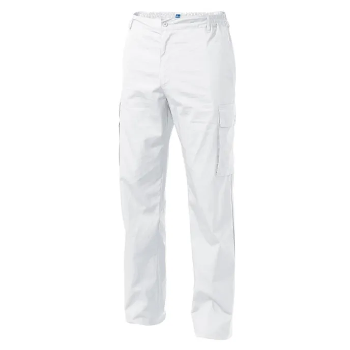 Fuori tutto - Pantaloni da Lavoro Multitasche Derby Siggi 100% Cotone Taglia XS Colore Blu