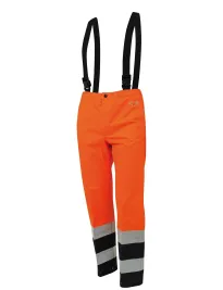 Fuori-tutto - Copripantaloni Bicolore ad Alta Visibilità Siggi  taglia 2XL colore arancio