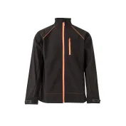 Giacca zip lunga bicolore da Lavoro Softshell Stretch Multitasche Velilla 206001 Giacca zip lunga bicolore da Lavoro Softshell Stretch Multitasche Velilla 206001